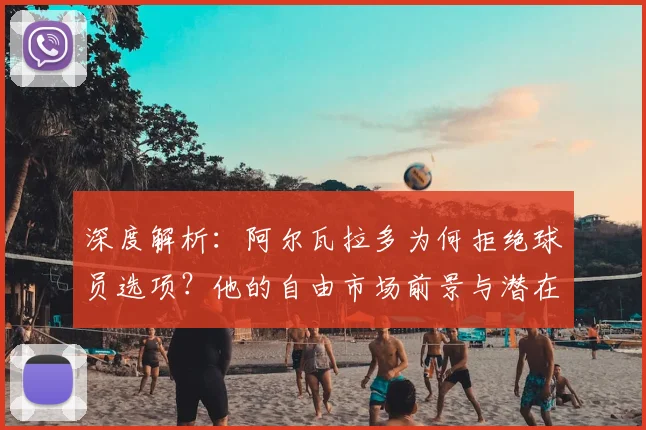 深度解析：阿尔瓦拉多为何拒绝球员选项？他的自由市场前景与潜在下家分析